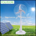 20" solar oscillating rechargeable fan with LED light